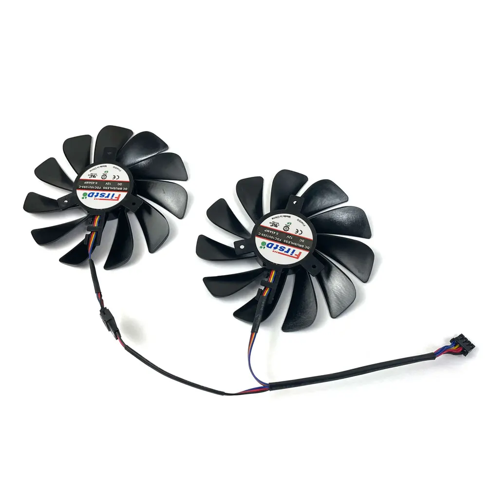 Ventilador 95mm 4pin fdc10u12s9-c rx 5700 gpu para soyo amd radeon rx5700 8g gddr6