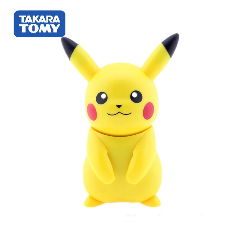 TOMY Children's Pokemon Pokemon Hello Pikachu Pika voice movable doll interactive toy companion gift talking desktop decoration