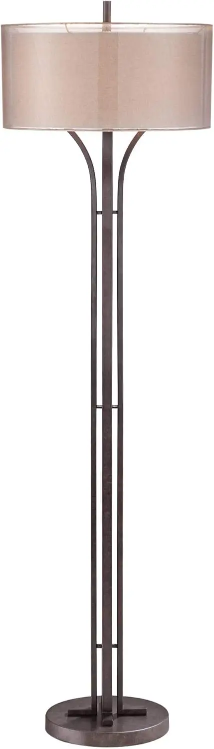 Franklin Iron Works Tristan Modern Standing Floor Lamp 64