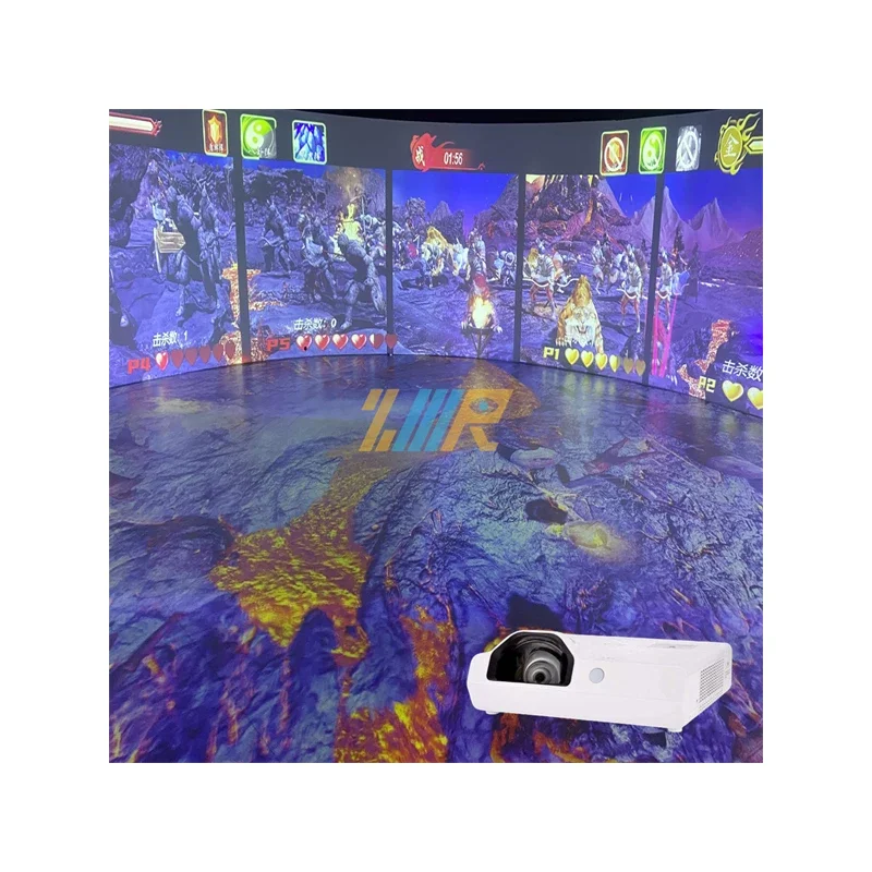 Projecteur 3D Immersif Adapté à Toute Scène, Cartographie, Projection, Tunnel