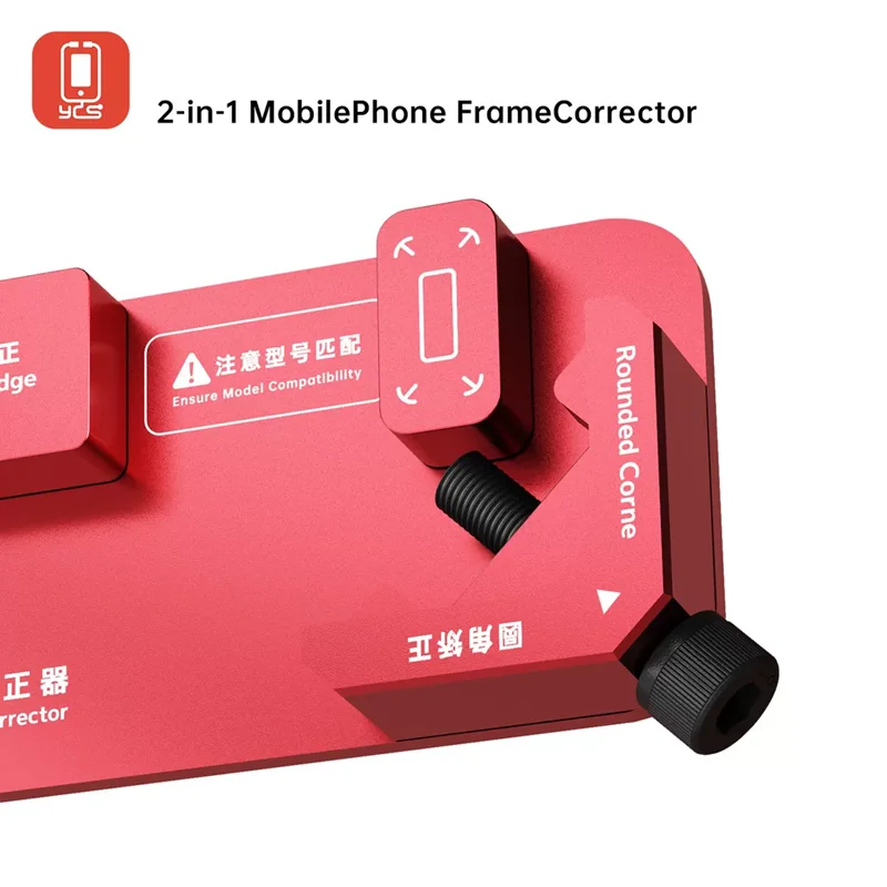 

YCS Mr.Yang 2-in-1 Border Corrector Rounded Corner Straight Edge Corrector IP Screen Frame Repair Adjustment Fixture
