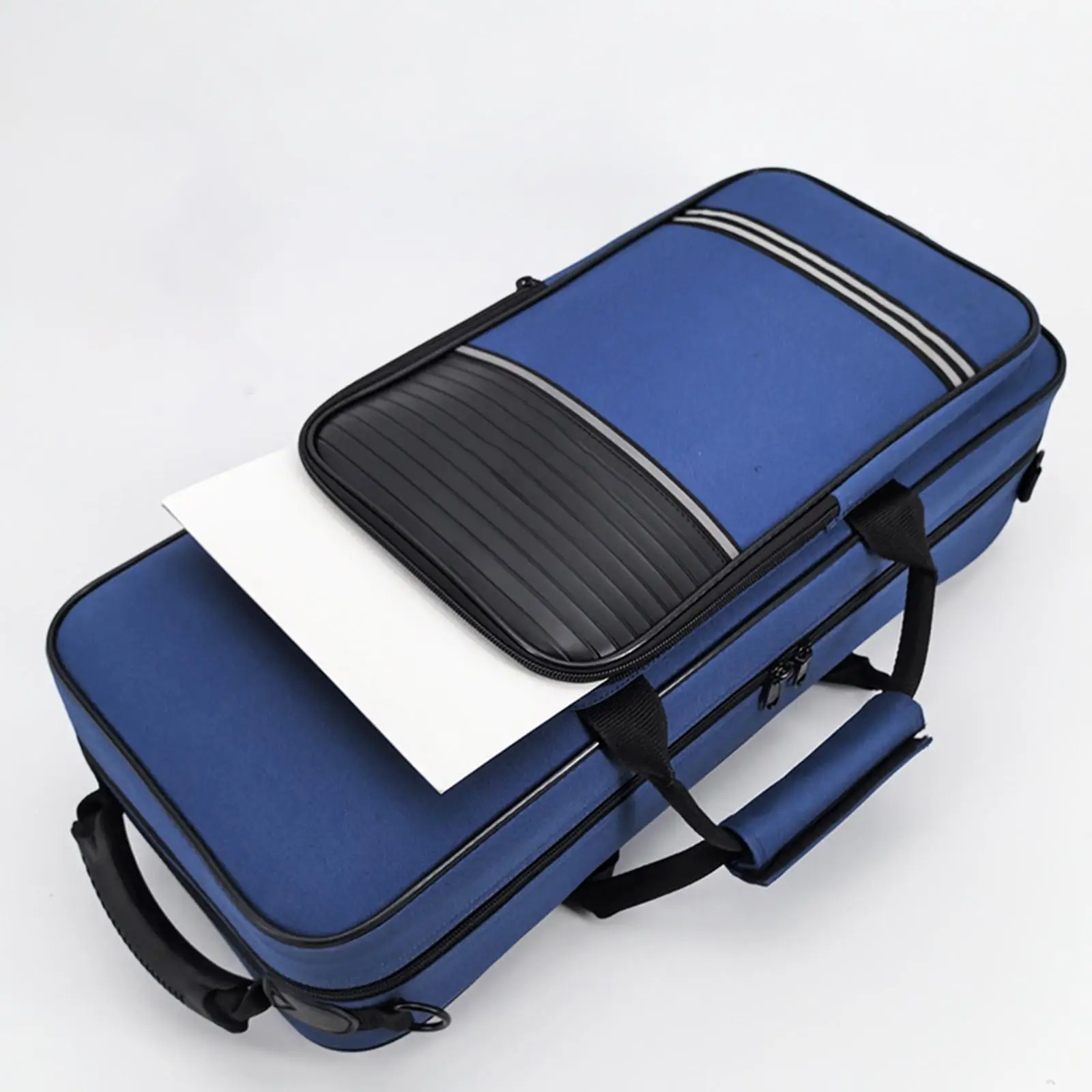 Trumpet Gig Bag with Shoulder Strap Rectangular Double Zipper Lightweight