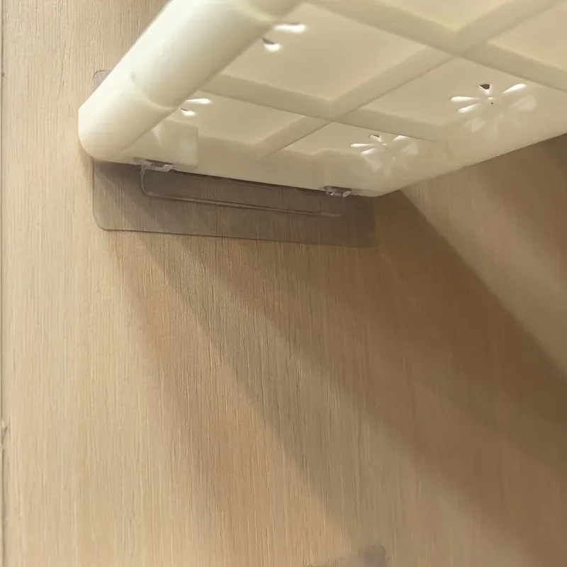 Multi Functional Non Perforated Storage Partition Suitable for Space Saving Storage Shelves in Cabinets, Kitchens, and Bathrooms
