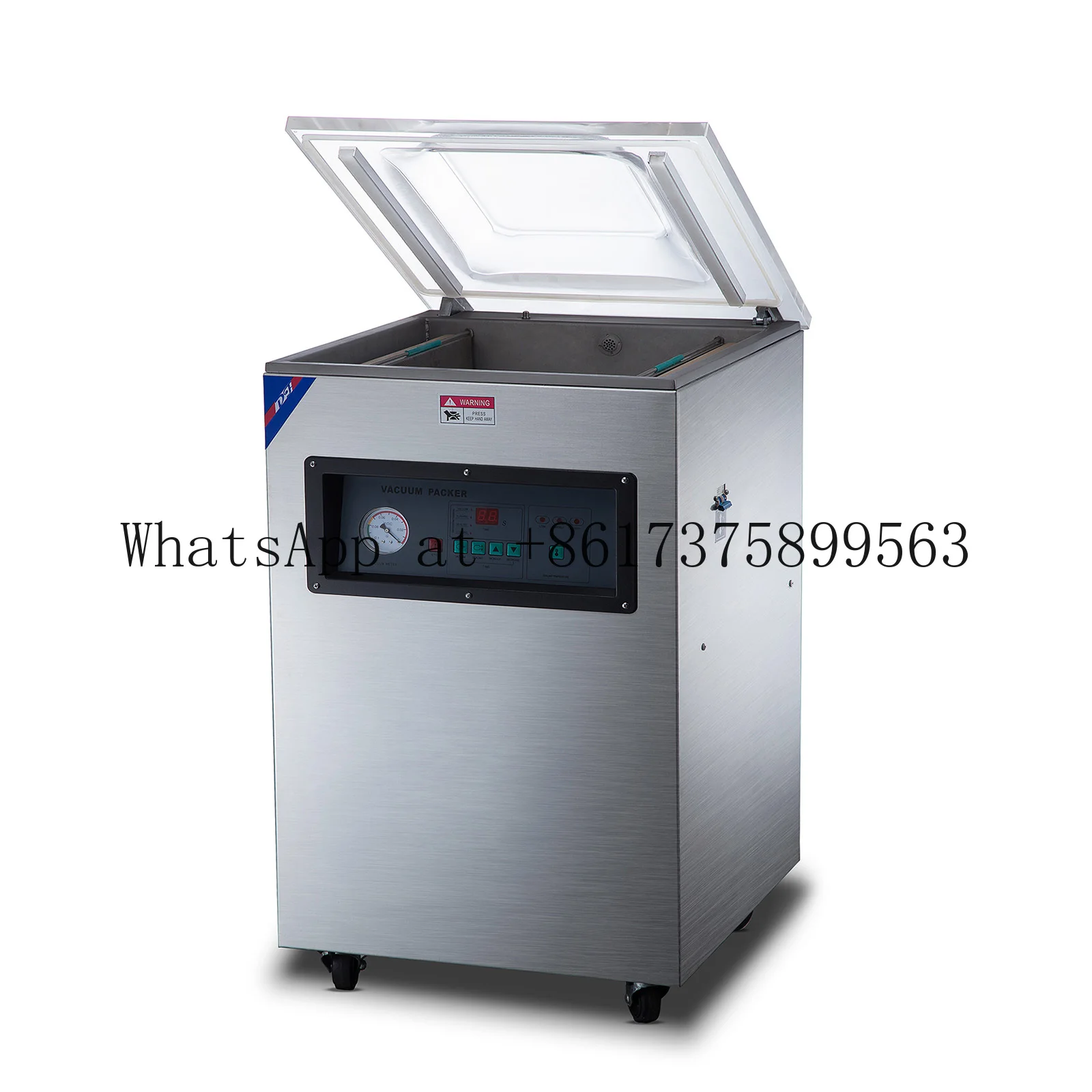 DZQ-500 Single Chamber Powerful Vacuum Shrinking Sealer Machine for Sealing Packing Plastic Nylon PP PE Foil Kraft Paper Bags