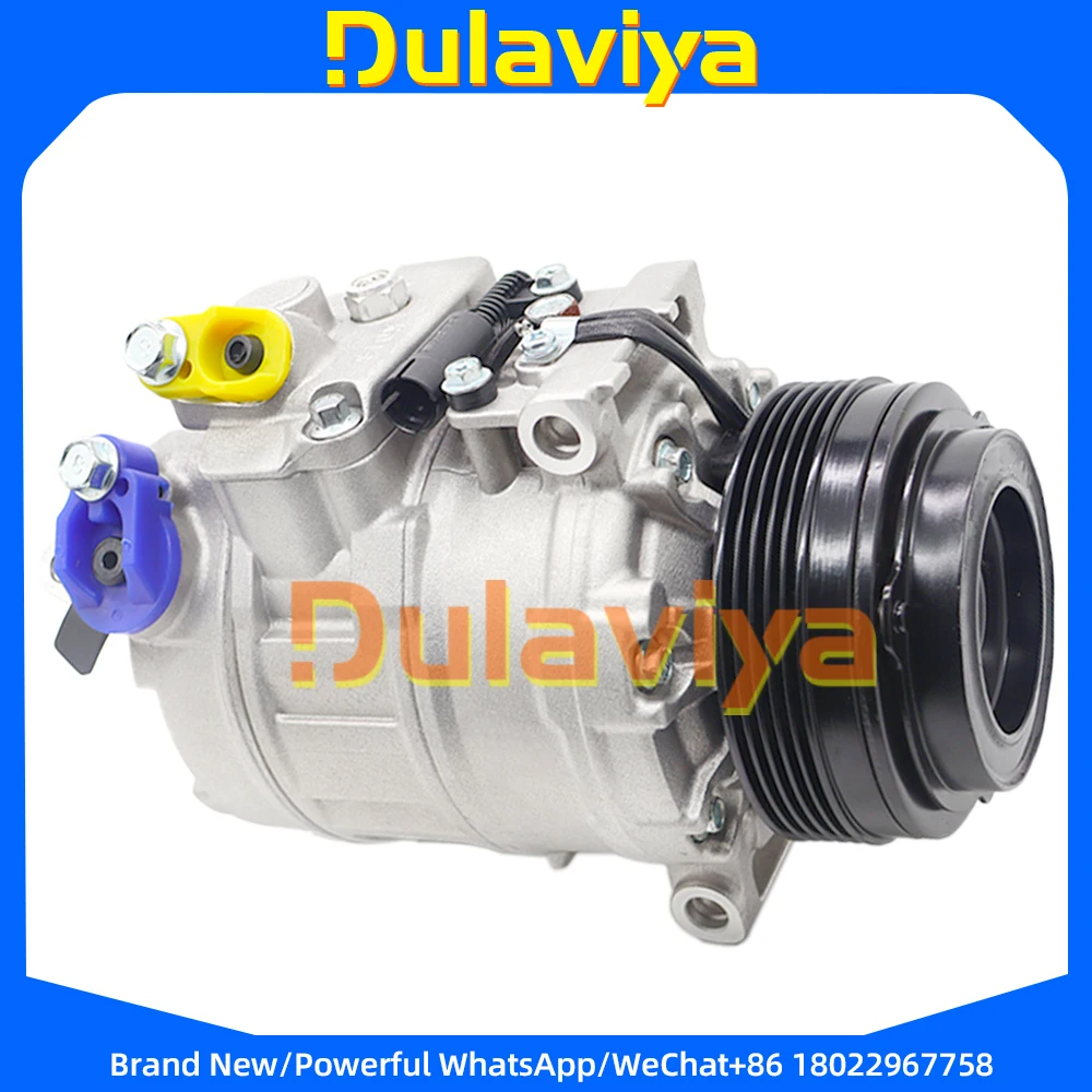 For Auto AC Compressor 7SBU16C CSV717 For BMW X5 3.0d 2003-2006 3D381-45010 5C900-45010 64526917866 64529195899 64506917866