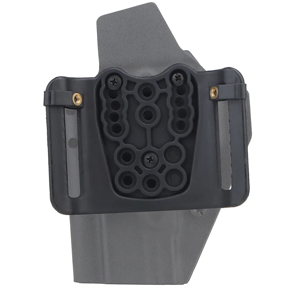Multi-holes Wait Belt Quick Pull Adapter Universal Holster Belt Loop Fits Kydex Holsters Quick Pull Adapter Hunting Accessories