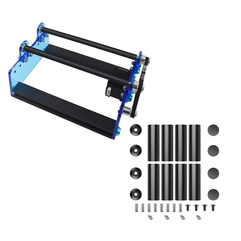 B17C For Engraving Cylindrical Objects Y-Axis Rotary Roller Laser Engraver Module For Engraving Cans DIY Tools