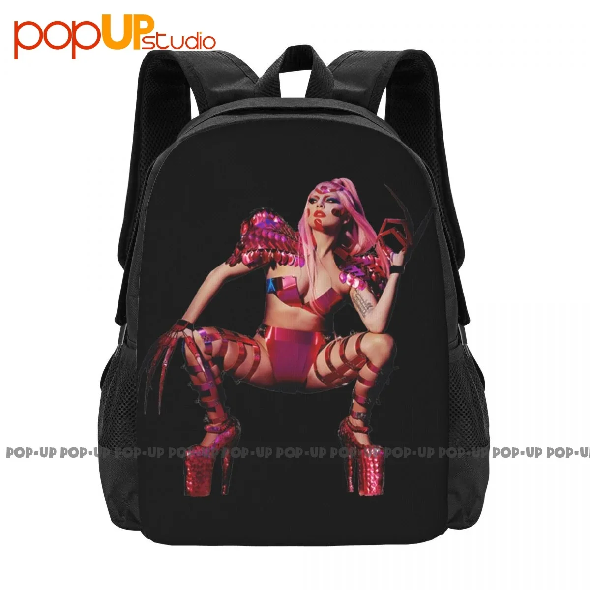 Lady Gaga Stupid Love Album Rare Backpack Large Capacity Newest Beach Bag Storage Bag Outdoor Running