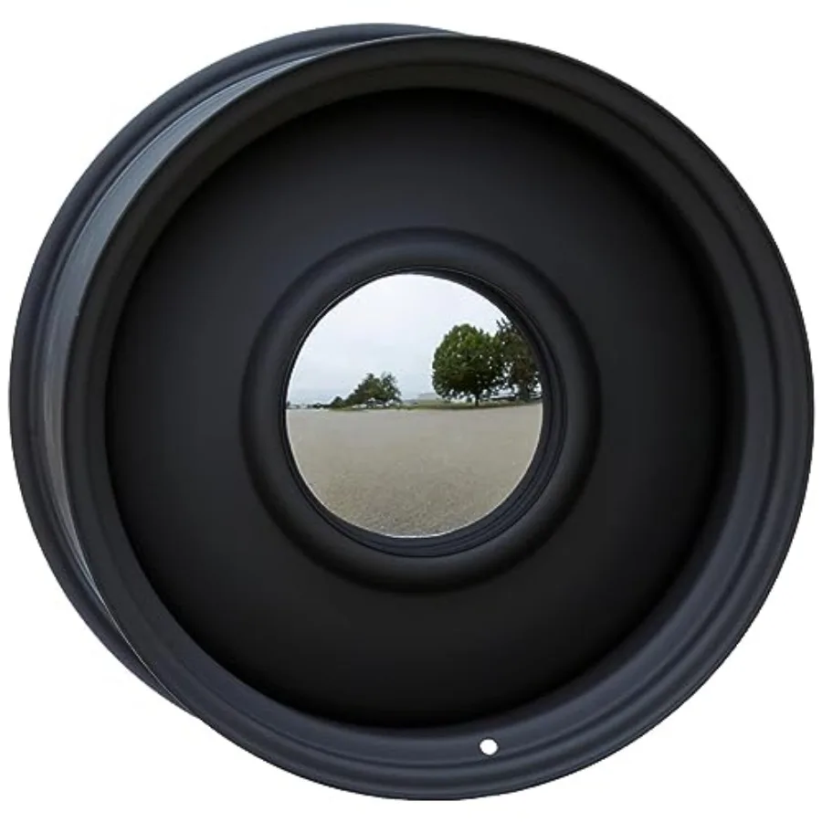 

Speedway Smoothie Steel Wheel 20x9 Satin Black Dual 5x4.5 5x4.75 Bolt Pattern Classic Smooth Face Design with Welded Centers In