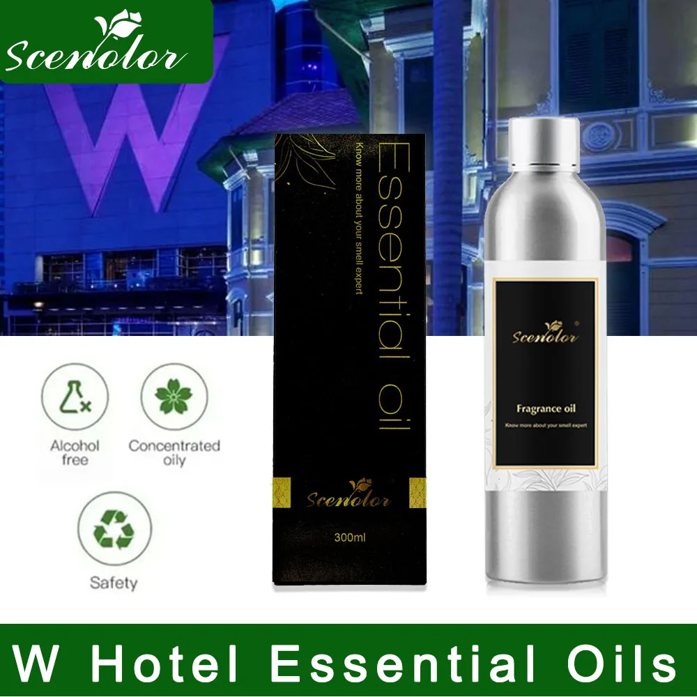 

Scenolor W Luxury Hotel Essential Oils 300ML For Diffuser High Concentration Room Fragrance Air Freshener For Home Commercial