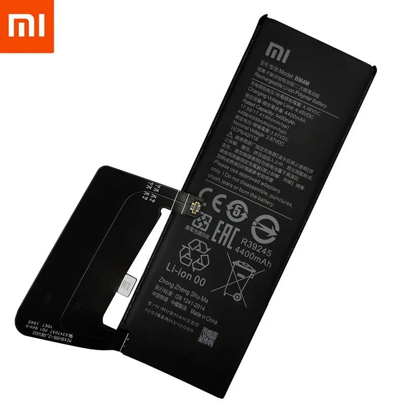 100% Original 4500mAh Replacement Battery BM4M For Xiaomi Mi 10 Pro 5G 10Pro Genuine Phone bateria Batteries Fast Shipping