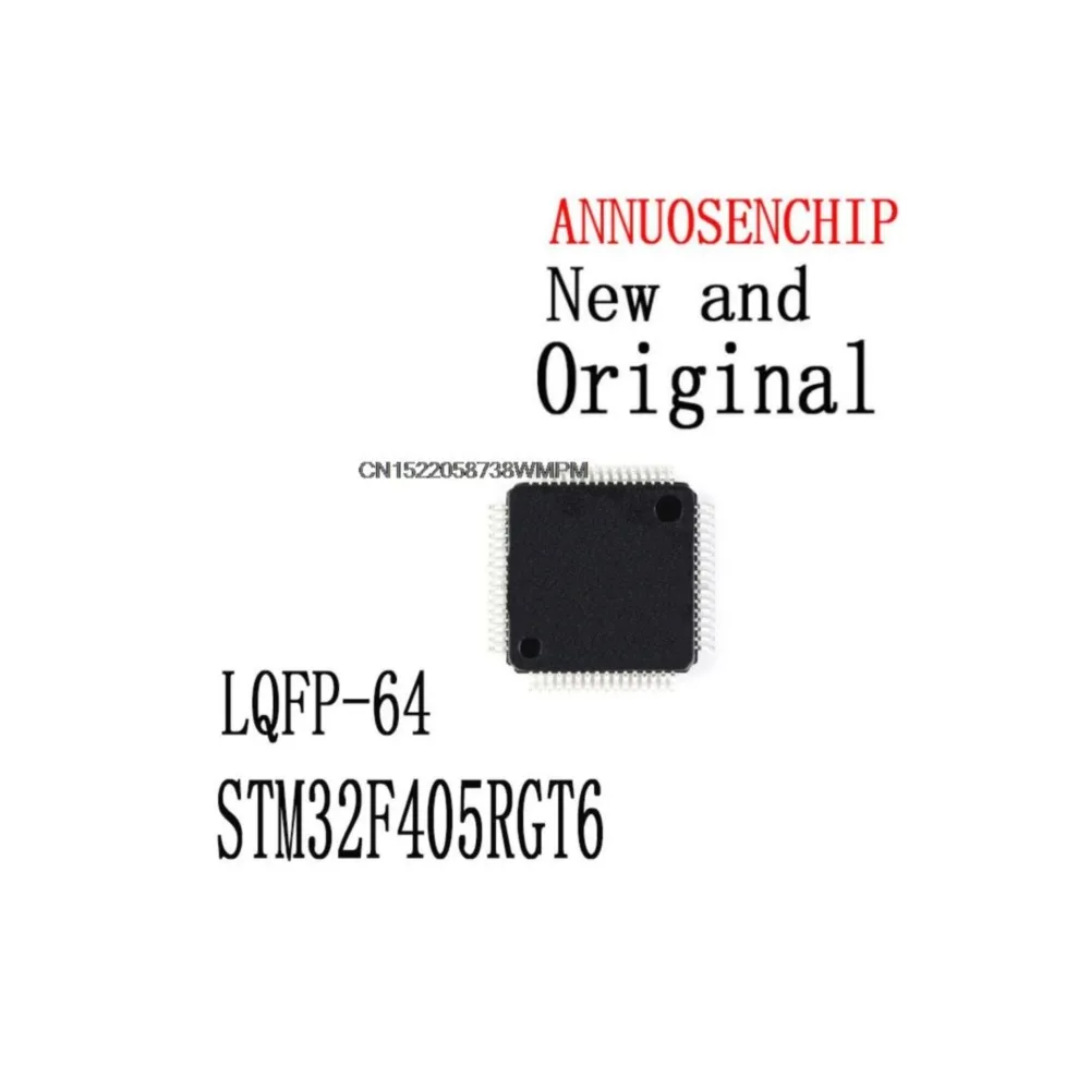 10PCS STM32F405  LQFP-64  STM32F405RGT6
