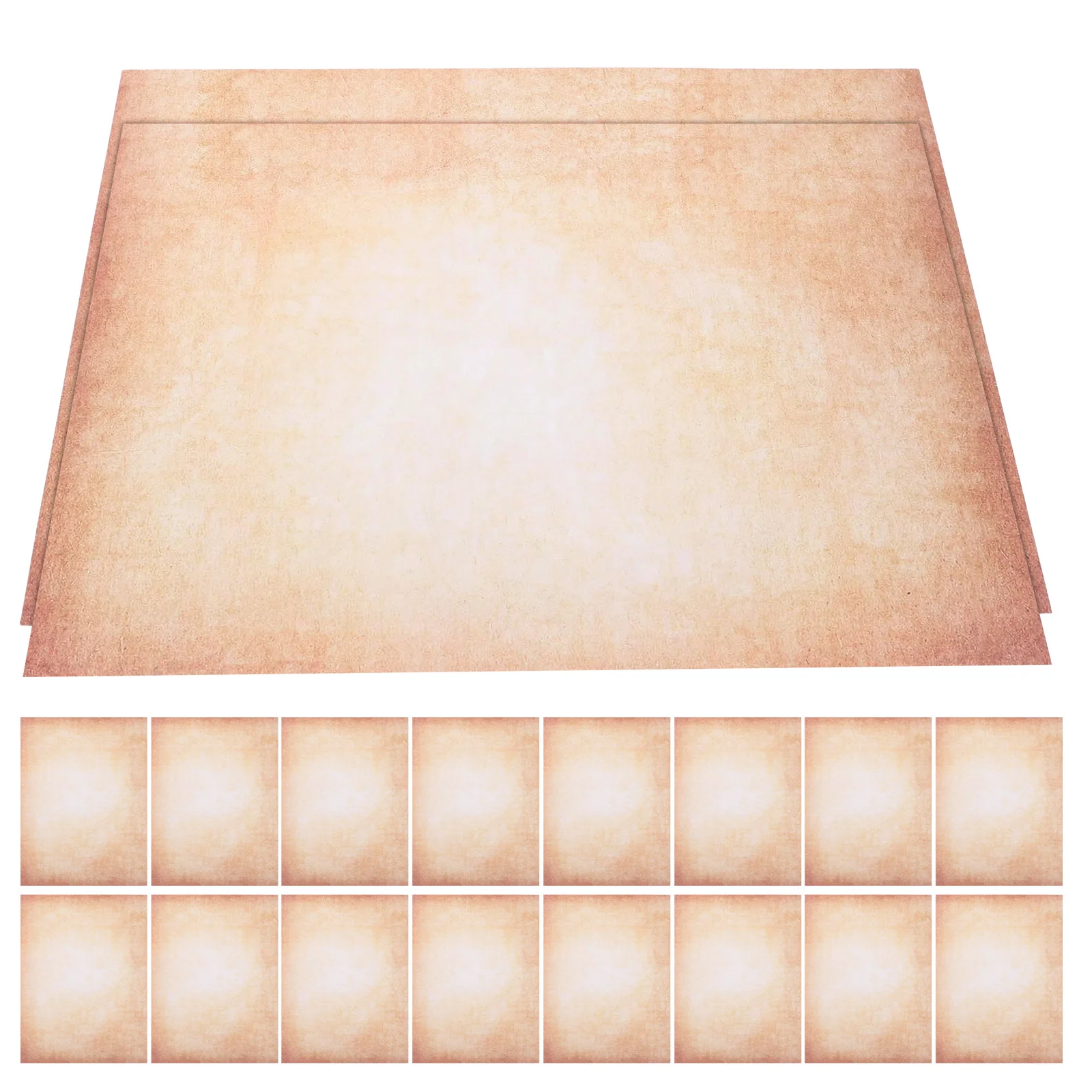 

100Pcs Vintage A4 Letter Writing Paper Double-Sided Retro Sheets for Journaling Scrapbooking DIY Crafts Printing