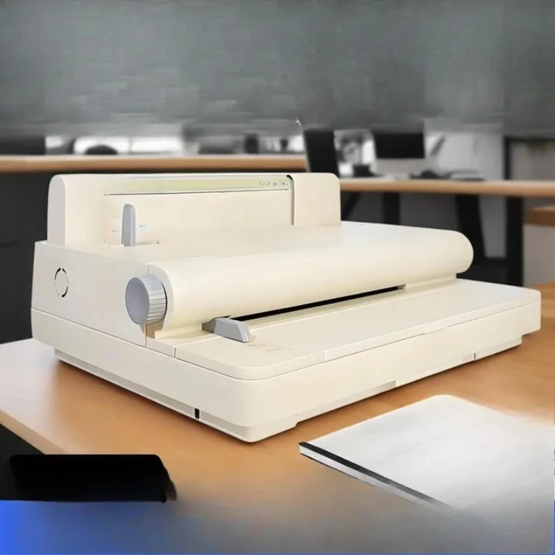 

Ten-tooth electric text binding machine office book Ville punching machine