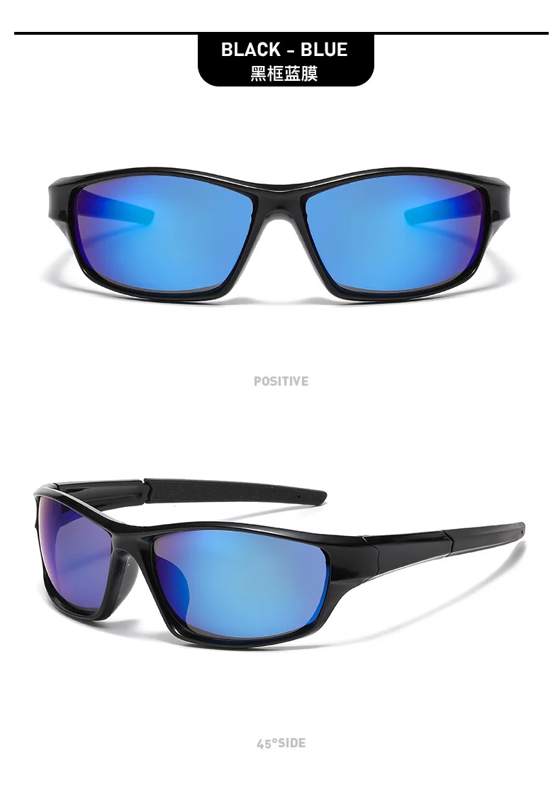 Neue Polarisierte Radfahren Sonnenbrille Männer Frauen Reflektierende Outdoor Sport Brille UV400 Angeln Wandern Shades – Detail 9