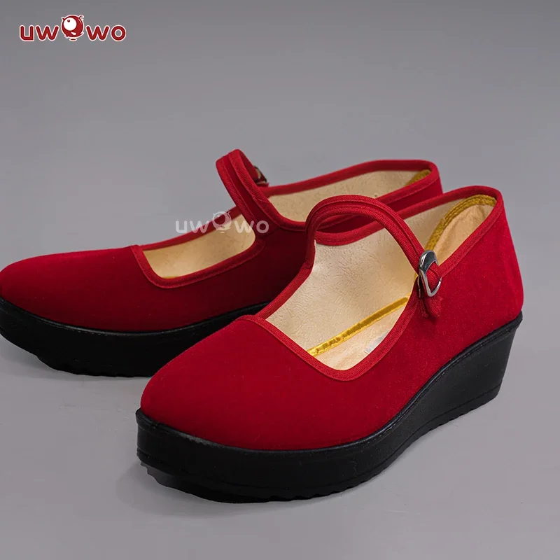 IN STOCK UWOWO League of Legends Ahri Cosplay Shoes LOL Ahri Champion Cosplay Shoes Halloween Costume Accessories Prop Footwear