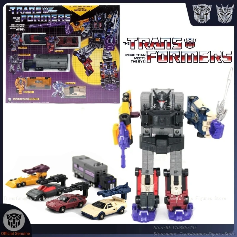 

In Stock Transformer Series Replica Ko Decepticons G1-Menasor Movie Figure Model Anime Action Deformation Robot Perfect Toys