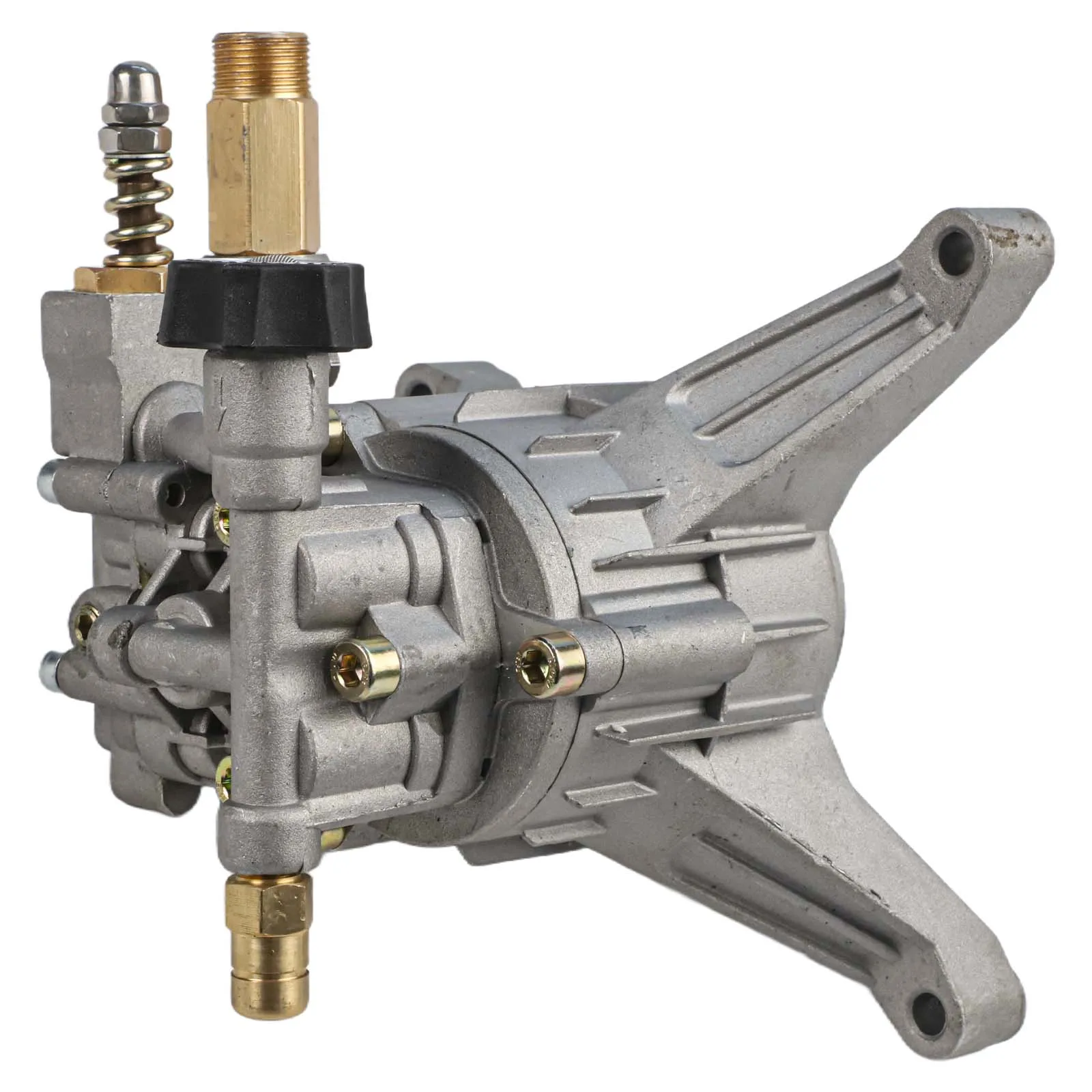 

1 комплект, 2600 фунтов на квадратный дюйм, 2,2 галлона в минуту, вертикальный насос для мойки высокого давления, встроенный регулируемый разгрузчик, сменный насос для мойки высокого давления