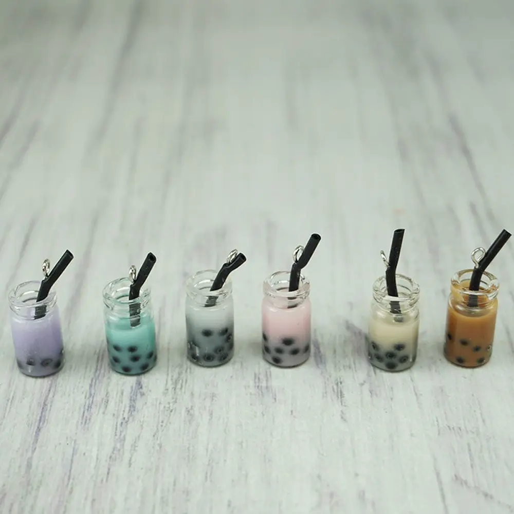 Colorful Creative Design Cute Bracelet Earrings Accessories Necklace Resin Bottle Jewelry Making Pendant Charms DIY Making