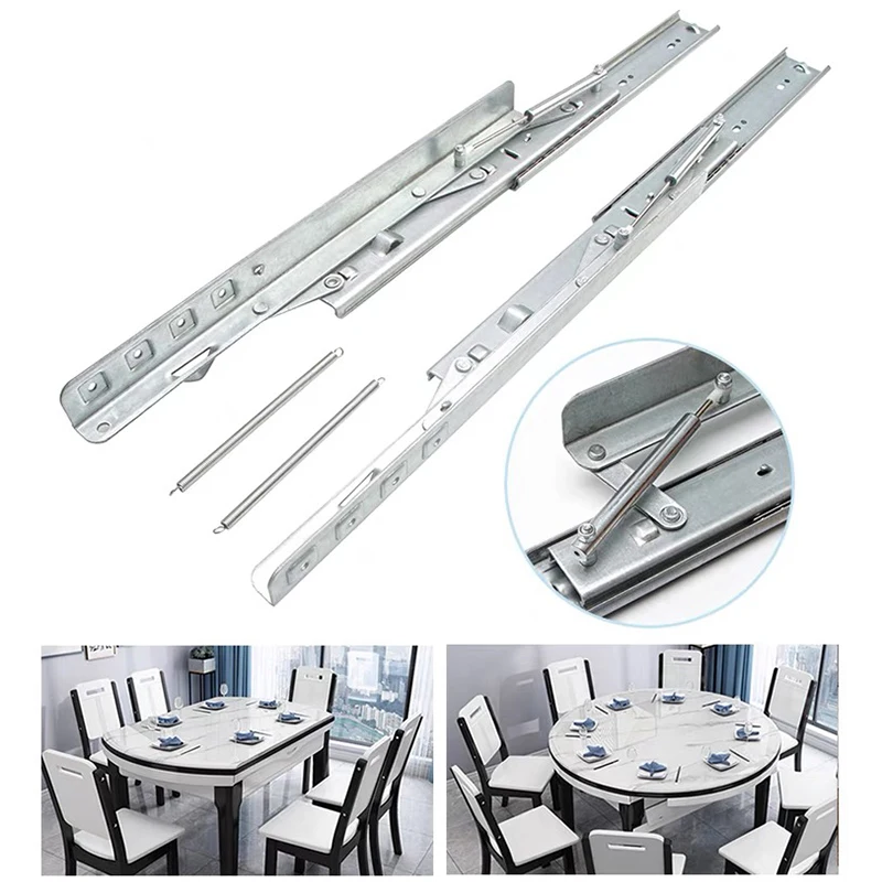 Table Slide Lifting Rail Hinge Table Extension Slide Extendable Dining Table Mechanism Slides