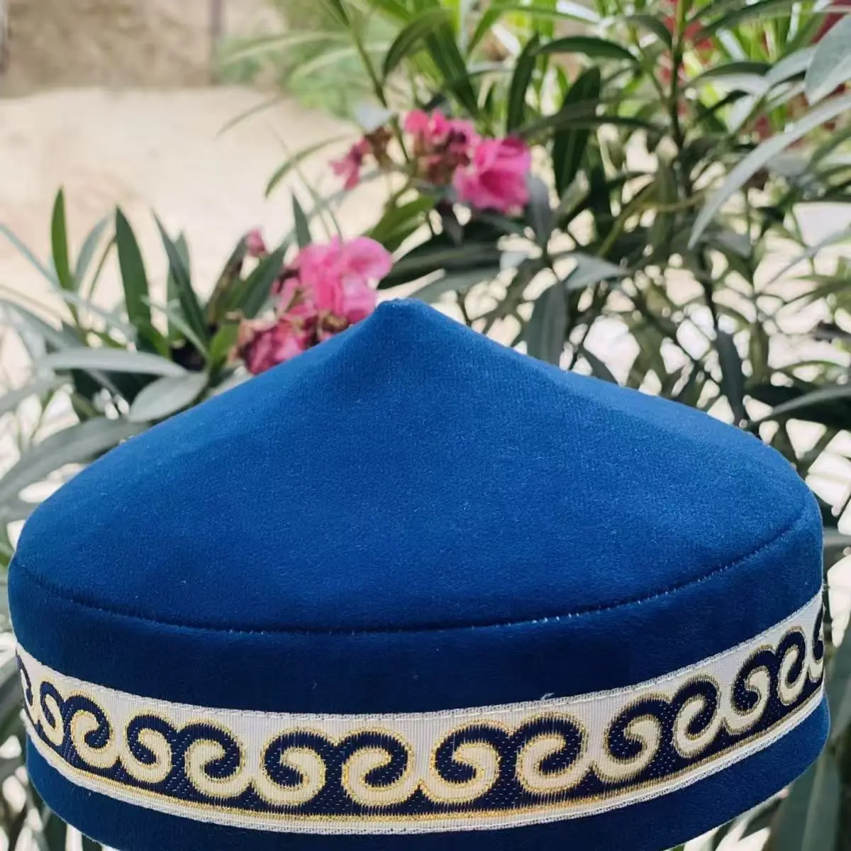 Muslim Caps For Men Clothing Free Shipping Prayer Hat Hand Embroidery Kufi Islamic Hijab Saudi Arabia Jewish Cotton 03593