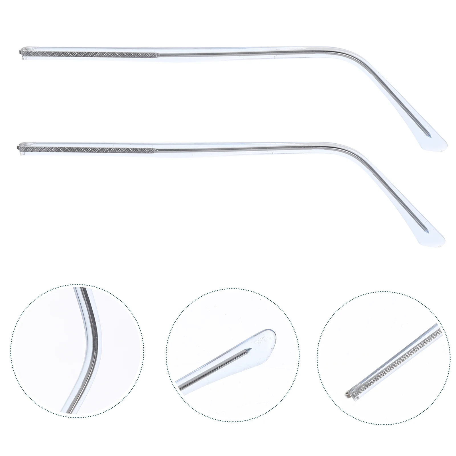 

Temple Anti-allergic Glasses Accessories Arm Replacement for Frame Sunglass Arms Metal and Women