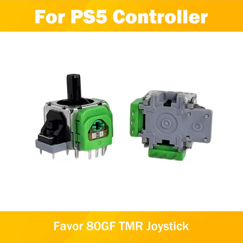 

For PS5 Controller 80GF TMR 3D Analog Joystick Replacement Electromagnetic Sensor Stick Rocker For P5 Gamepad
