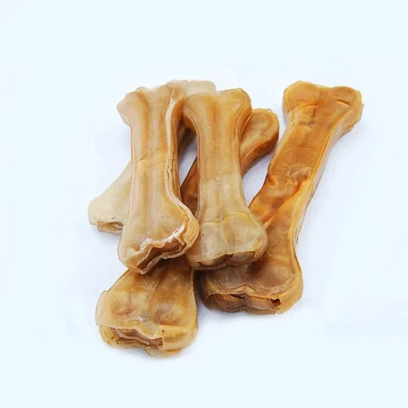 BiteResistant Puppy Big Dog Cowhide Bone Clean Teeth Pet Dog Snack Food for Small Medium Large Dogs Pitbull Chew Pets Supplies