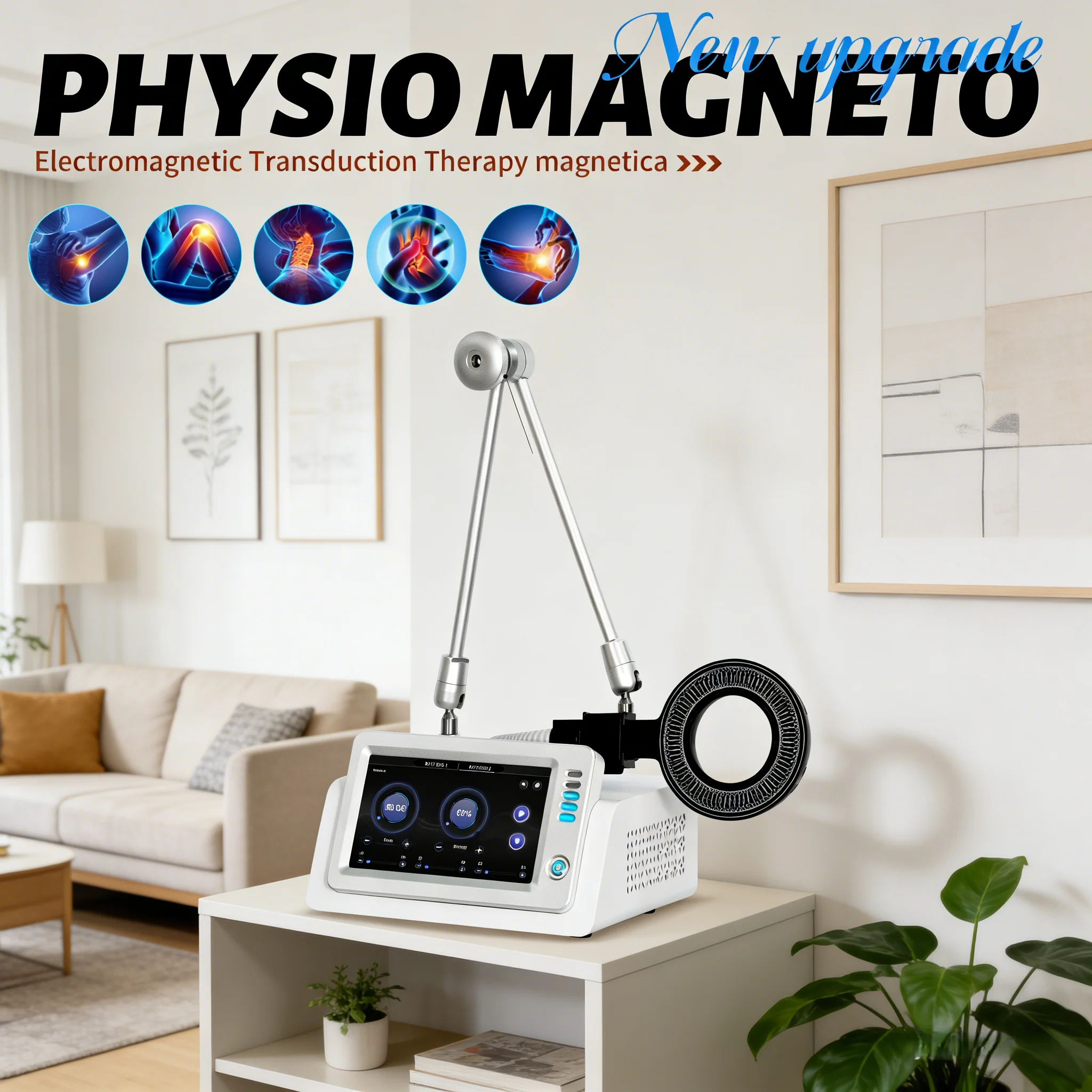 

New Upgrade Physio Magneto | High Frequency Oscillations Muscle & Joint Relief| Pain Management Machine