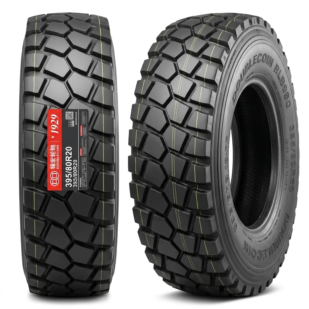 Radial Off-Road Truck Tire 395/80R20 OTR Tubeless Rubber with 990 Rib