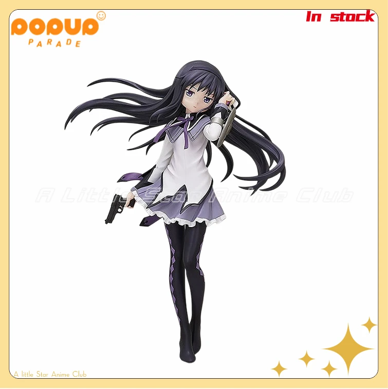 

In Stock Original GSC PUP Puella Magi Madoka Magica Homura Akemi Anime Figures Model Ornaments Collection Toys