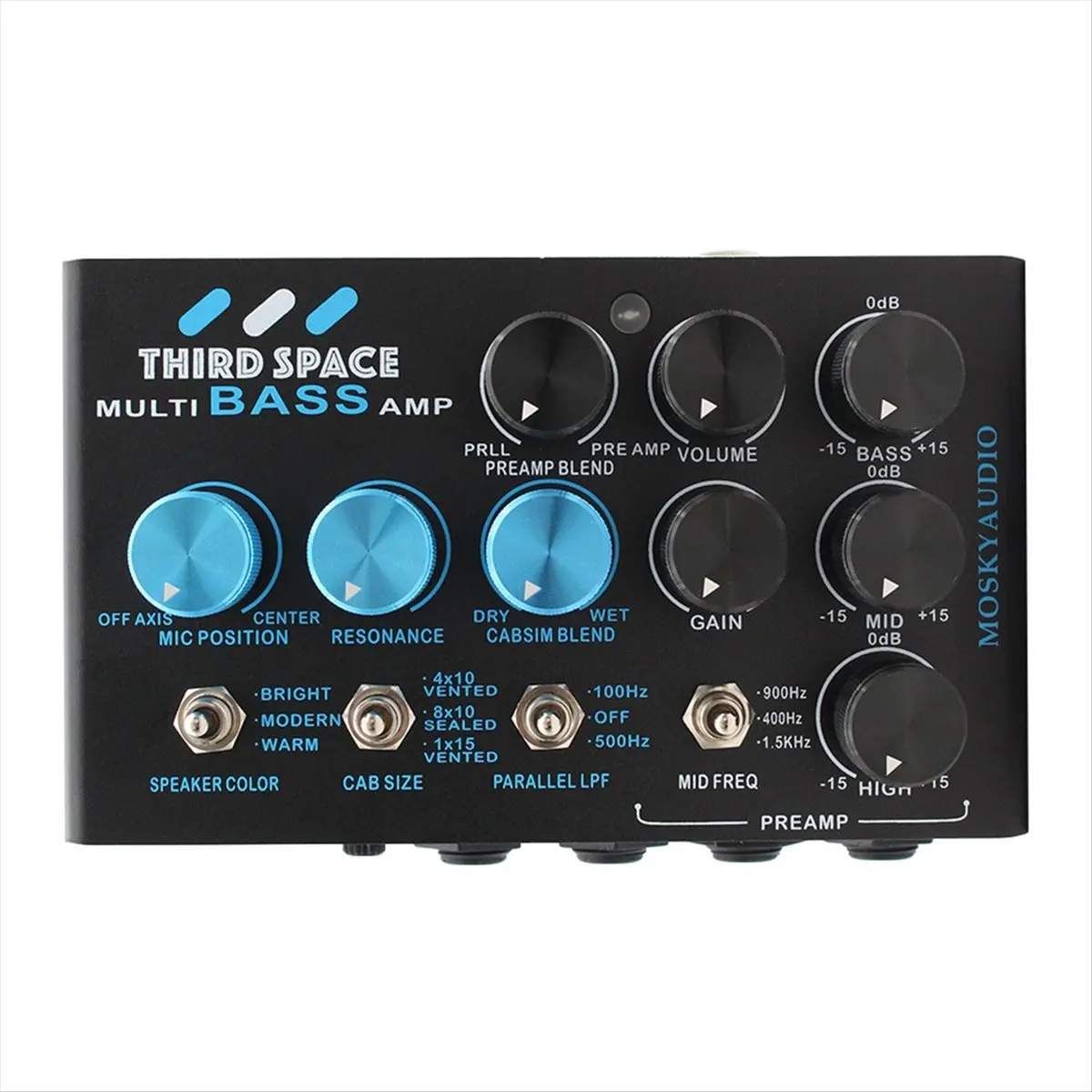 Y217A HOT   Third Space Multi Amp Pedal Integrated Simplifier Station & Cabinet Sim Effect for Electric