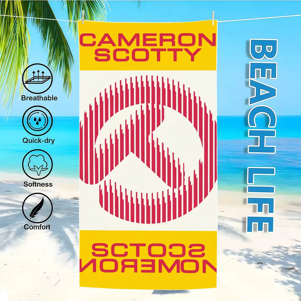 Handtuch Textil-Bademantel Strand C-CameronS-ES Schnelltrocknend Leichtgewichtig Tragbar Luxus Camping S-ScottyS-ES Schwimmbad Reise – Detail 8