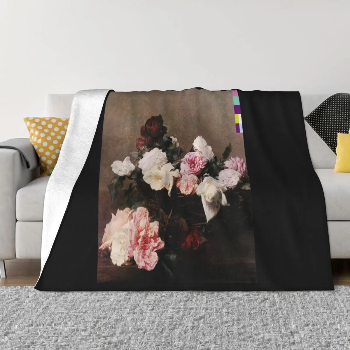 Freeship New Order Band T Swea Pcl Power Corruption Lies Album Swea Man Brand Throw Blanket