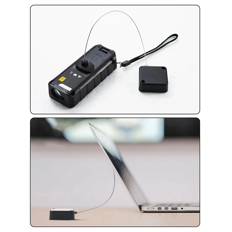 Лучшие предложения Выдвижные тросины с дистанционным управлением, замок с дистанционным управлением, замок с дистанционным управлением 6,6 фута/2 м для телевизора и DVD, 2 шт.