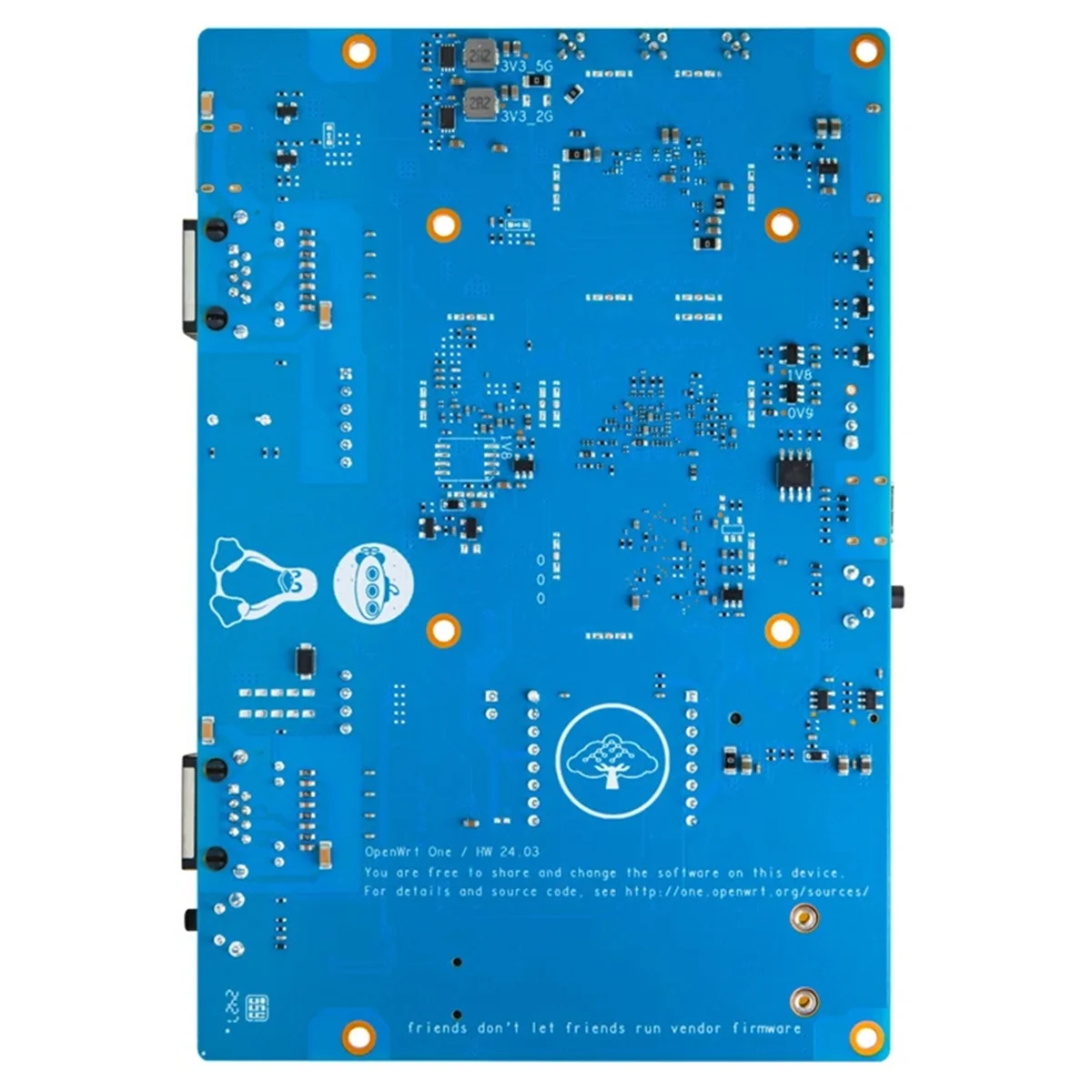 

Плата разработки маршрутизатора для маршрутизатора Banana Pi OpenWrt One MT7981B 1 ГБ DDR4