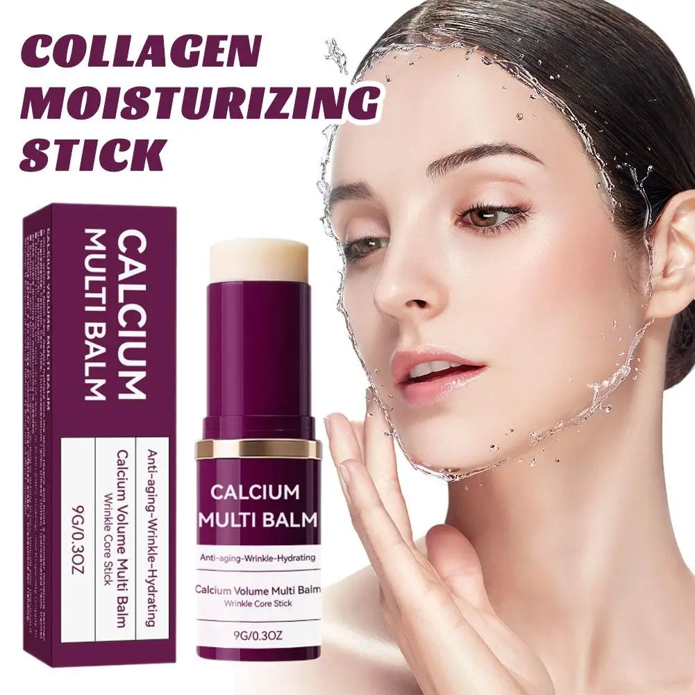 

1/2/3/5PCS Calcium Volume Multi Balm Korean Skincare Stick Collagen Moisturing Stick Face Cream Anti Wrinkle Skincare