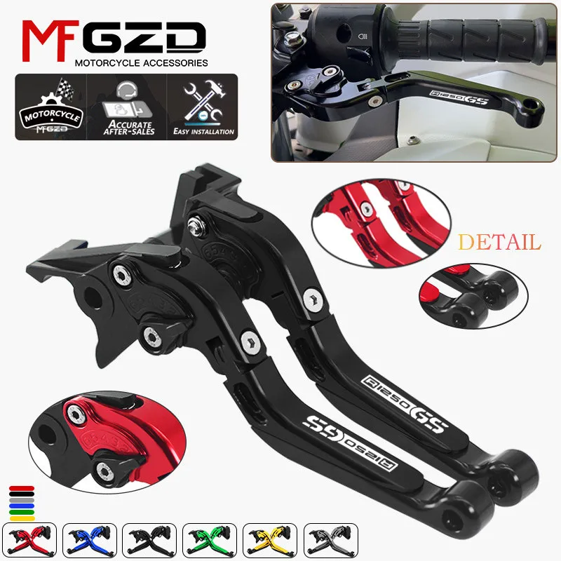 

New For R1250GS HP ADV R1250RT 2019-2023 2024 Motorcycle Accessories Extendable Folding Adjustable Brake clutch Handle levers