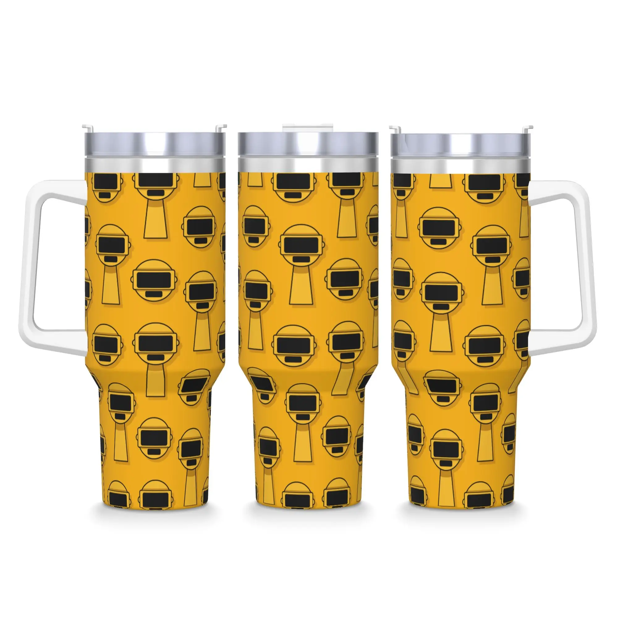 40OZ Stainless Steel Tumbler Cartoon Sprunki Game Thermal Cups  Portable Cold Drink Mugs Cup Travel Water Bottle