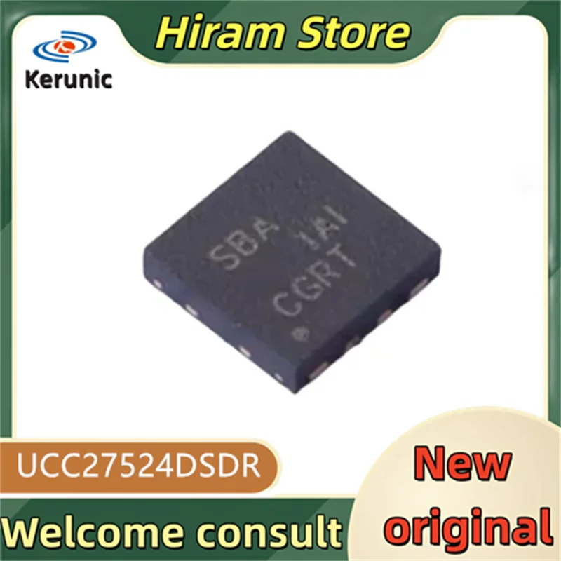 10PCS SBA New and original UCC27524DSDR UCC27524DSD UCC27524DS UCC27524 SON-8