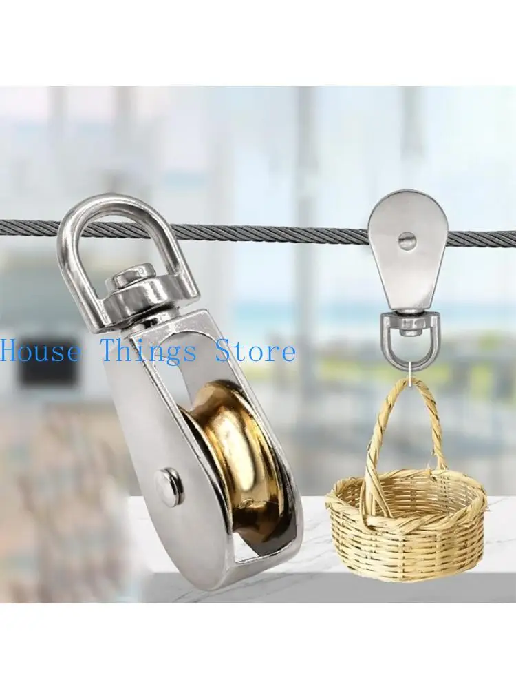 

652F Smooth Wire Pulley SwivelPulley Suitable for Different Purposes Pulley System