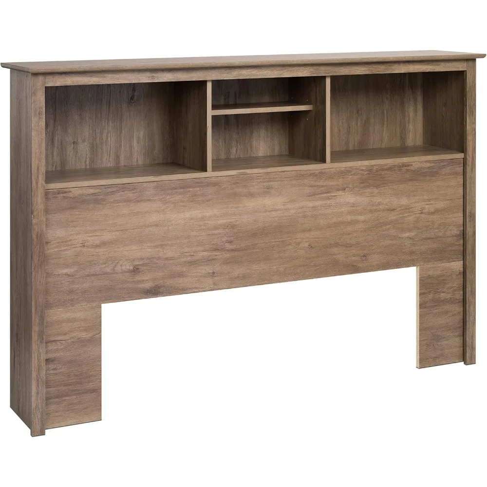 

Salt Spring Rustic Full/Queen Headboard with Bookcase, Farmhouse Bookcase Headboard for Full/Queen Beds 11" D x 65.75" W x 43"