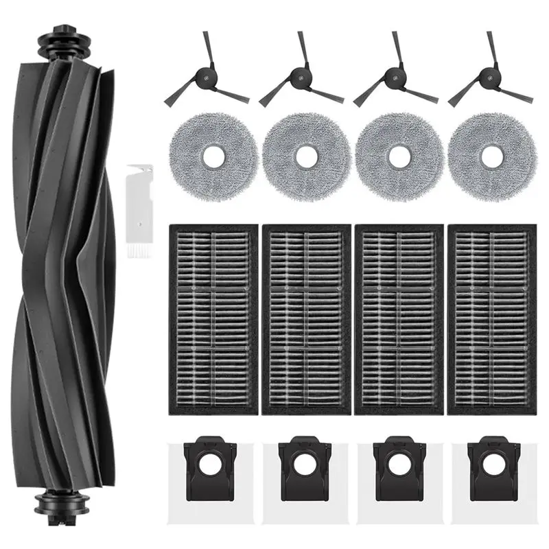 

Eco-Friendly For Dreame X40 Ultra Robot Vacuum Main Side Brush HEPA Filters Mop Cloth Dust Bags Spare Parts