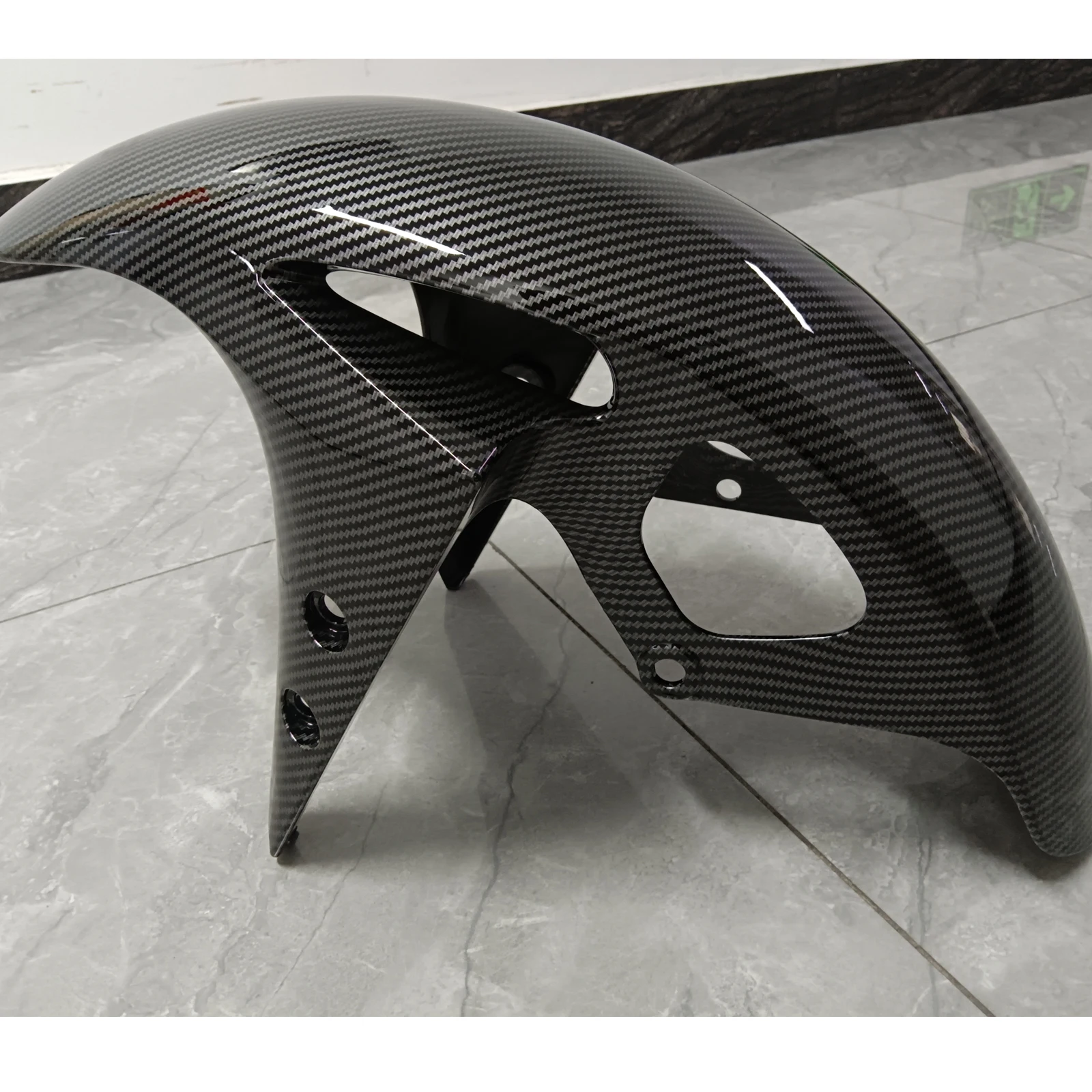 For YAMAHA MT-03 MT 03 YZF R3/R25 2019-2023 Motorcycle Front Tire Fender Guard Hugger Fairing ABS Carbon Fiber Color ﻿