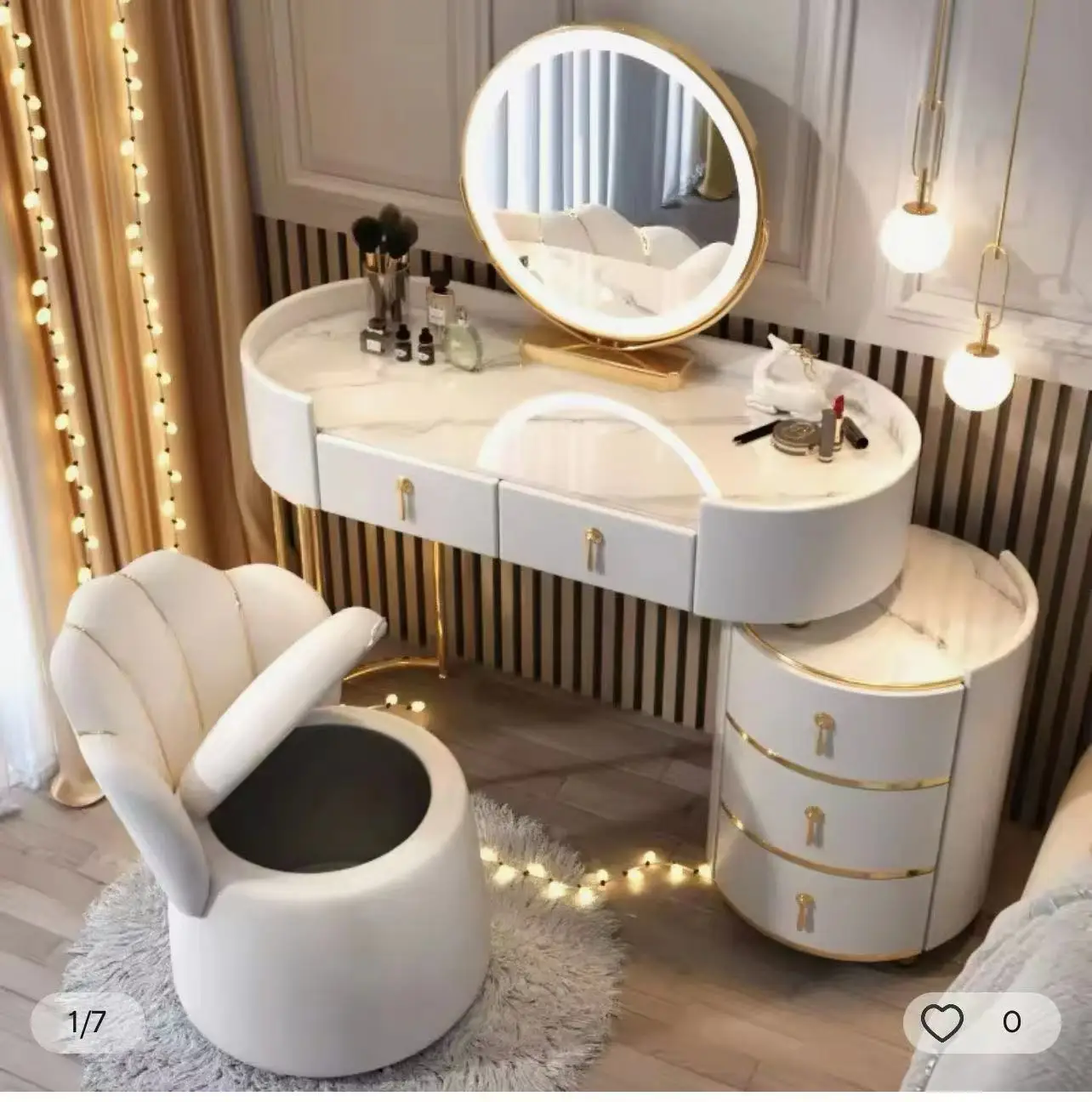 Dressing table and coffee table