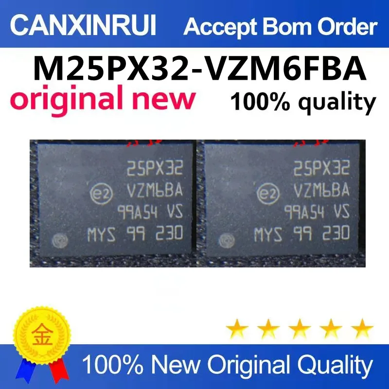(5-100piezas)M25PX32-VZM6FBA silk screen: 25PX32ZM6BA imported