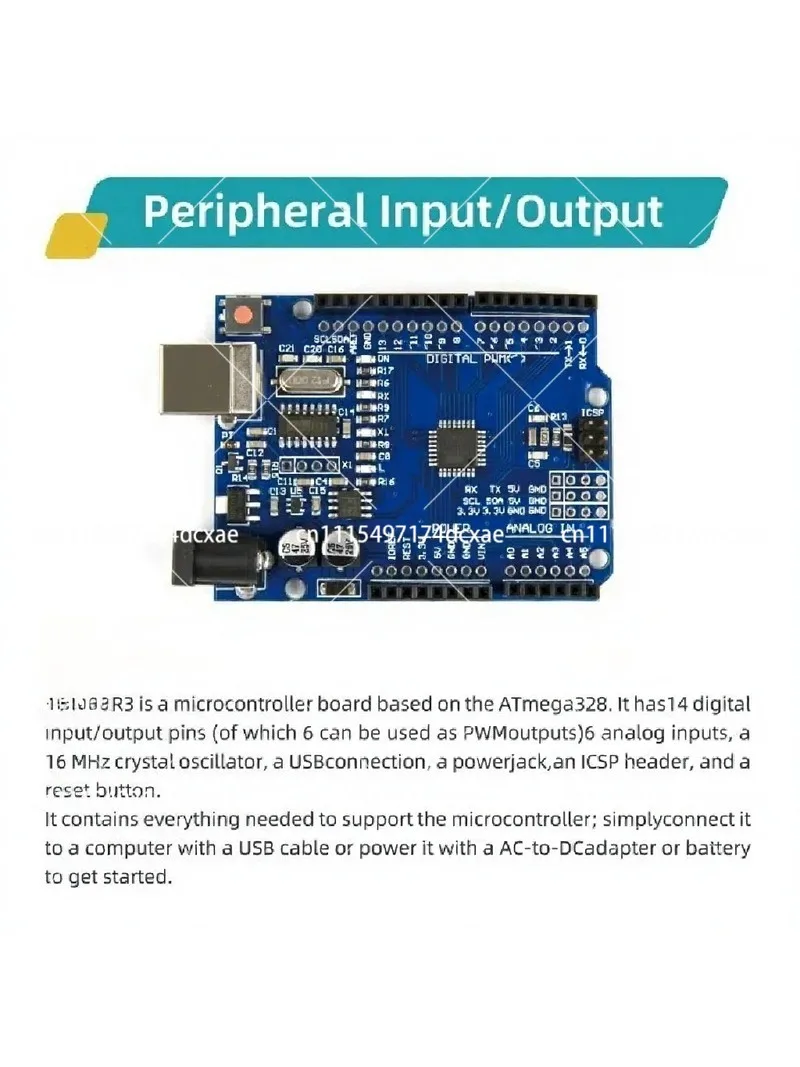 CH340G Upgrade DIY Programmable Hobby Complete  Education Project Electronic Circuit Module Starter Kit for Arduino R3