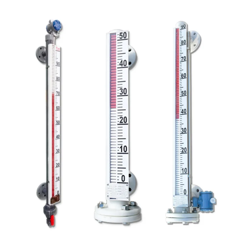 New Style Stainless Steel 304 Top Mount/Side Mount Magnetic Flap Level Gauge