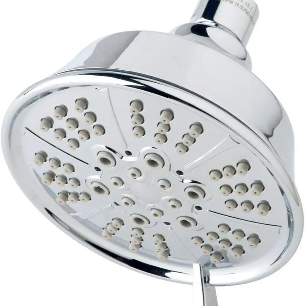 

Chrome Finish 4.5 Single Wall-Mounted Fixed Shower Head