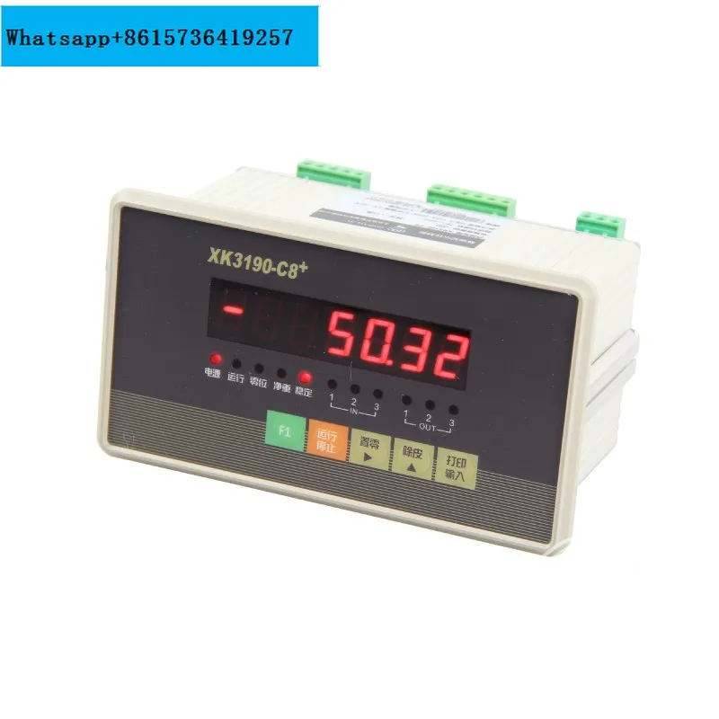 

XK3190-C8+Weighing Display Controller Electronic Quantitative Packaging Scale Industrial Batching Instrument Tank